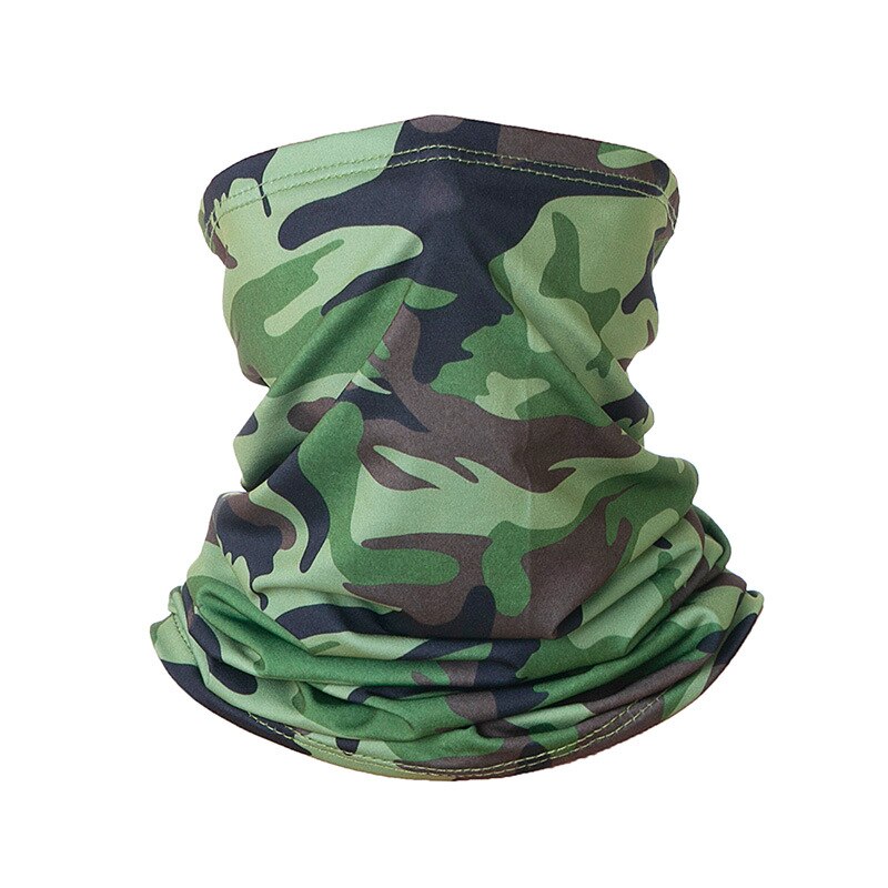 Ice Silk Triangle Scarf Cycling Bandana Hiking Camping Hunting Running Army Bicycle Military Tactical Neck Cover Gaiter Men