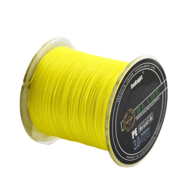 500m Super Strong 8 Weaves 8 Strand PE Braided Fishing Line