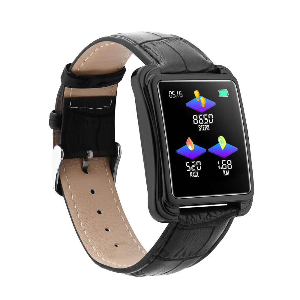 Blood Pressure Monitor Weather Music Smart Watch