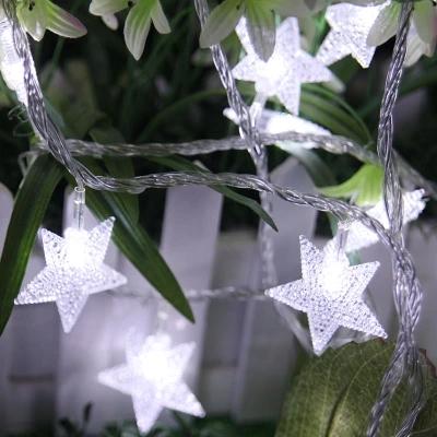 Gardening 5M 40LED String Light Star Shape Holiday Garden Party Wedding Decoration