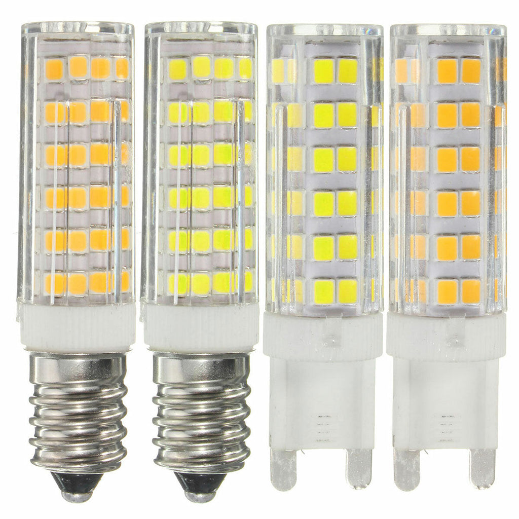 5.8W 220V LED Halogen Bulb 550LM Not Dimmable 76SMD 2835  Light Lamp 360