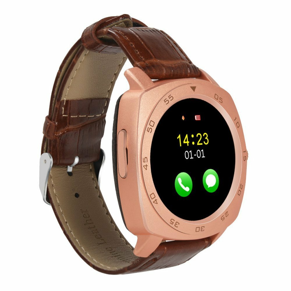 Pedometer HD Camera SMS Anti-lost Bluetooth Music 2G Phone Call Smart Sports Watch