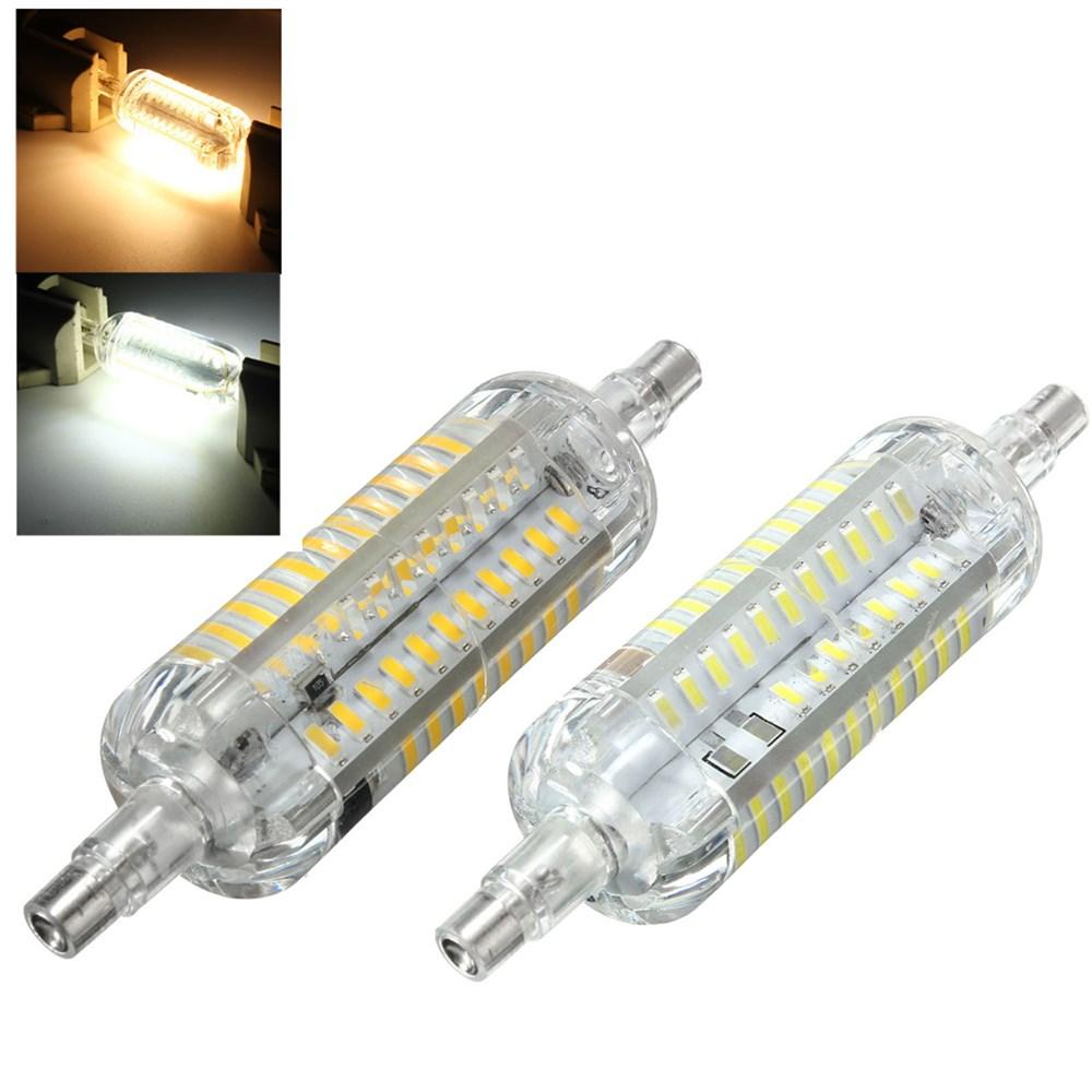 78mm 5W 76 SMD 4014 LED Pure White Warm White Light Lamp Bulb AC220V