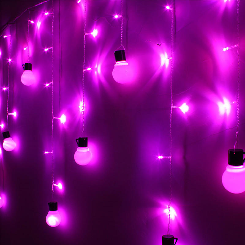 1.5M 10 Ball Bulb LED Fairy String Light Wedding Party Christmas Lamp Xmas Decor