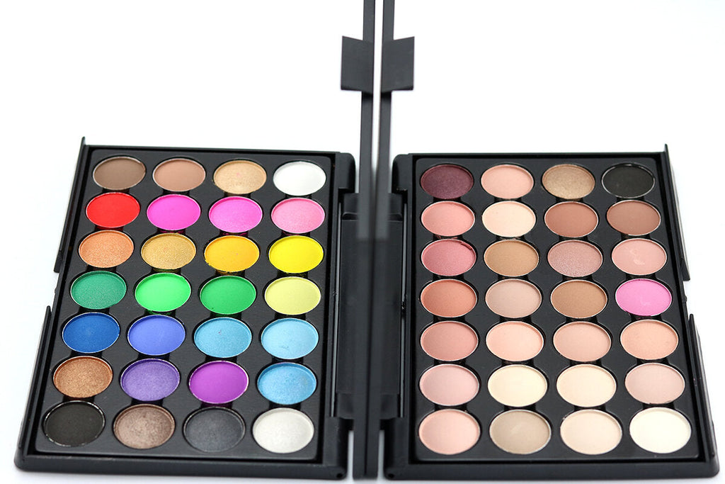 28 Color Eye Shadow Matte Pearly Smoky Earthy Highlight Eyeshadow Palette