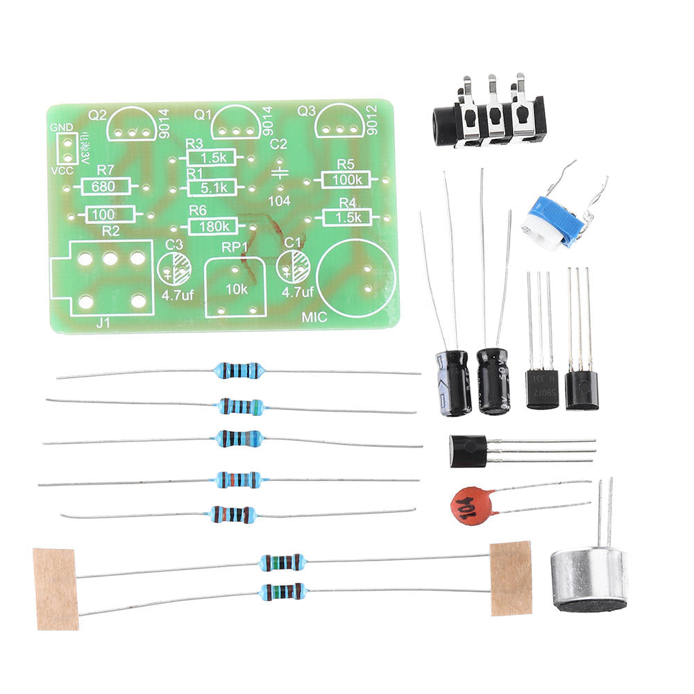 Hearing Aid Kit Audio Amplifier Loudspeaker Training Teaching Competition Electronic DIY Interest Production Parts