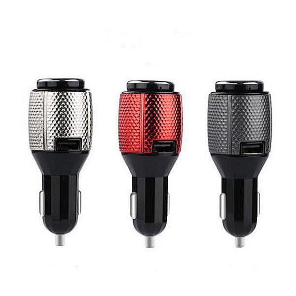 Car Bluetooth Earphone Car USB Charger Car Bluetooth Kits Three Colors