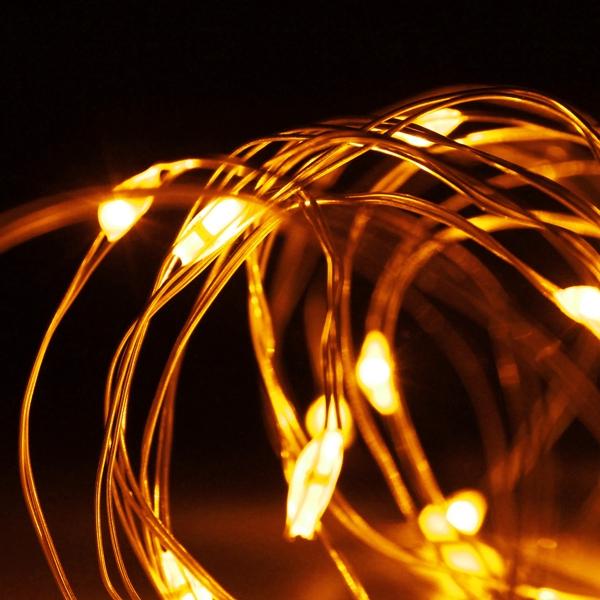 20 LED Battery Copper Wire String Fairy Light Wedding Xmas Party Lamp Waterproof