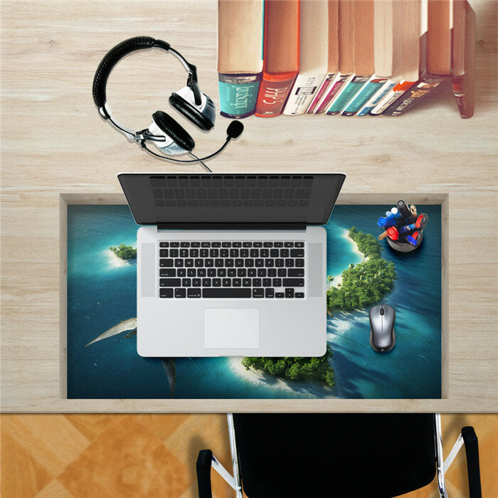 3D Desk Mat Wall Decals Home Wall Desk Table Decor Gift