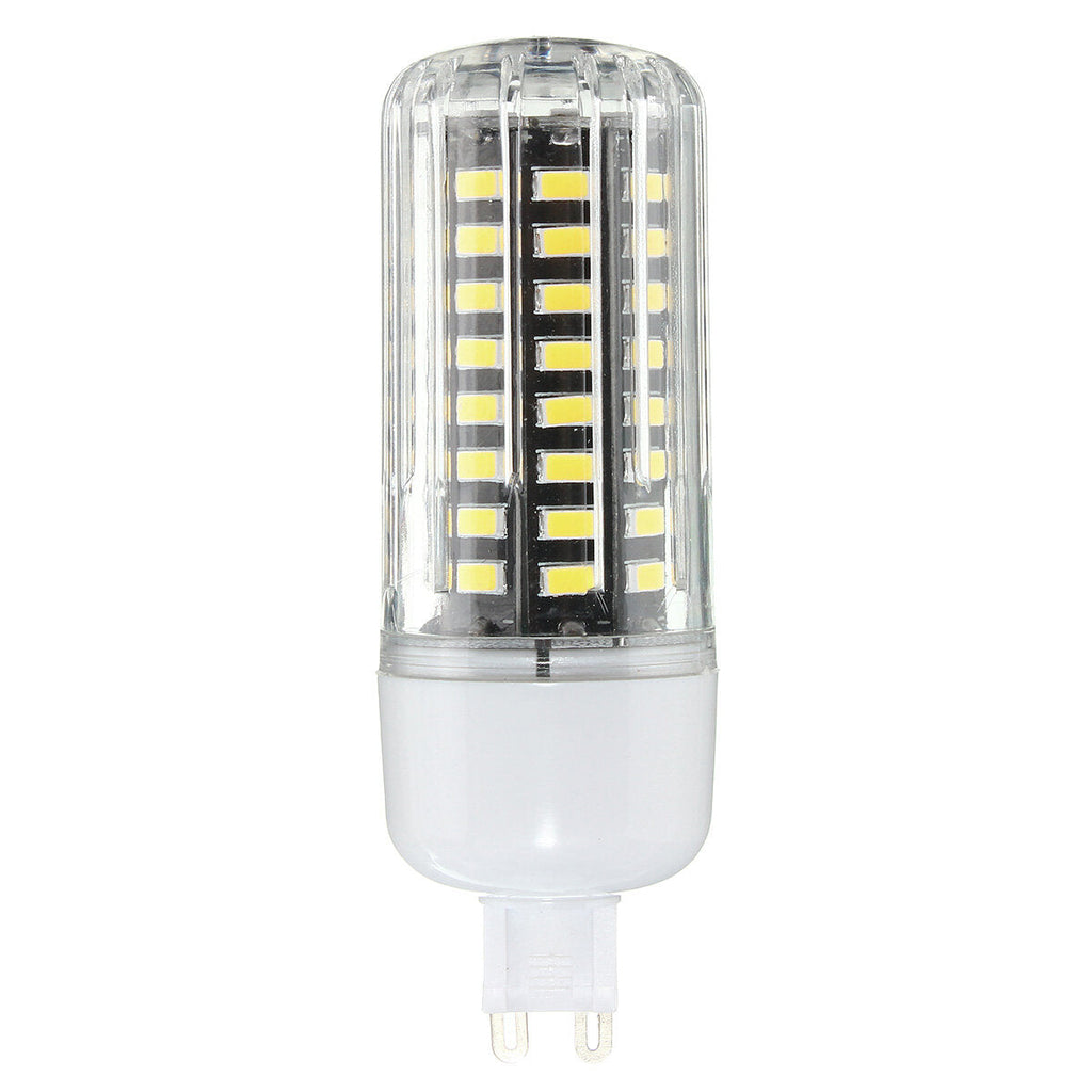 GU10 7W 72 SMD 5730 LED Pure White Warm White Natural White Cover Corn Bulb AC85-265V