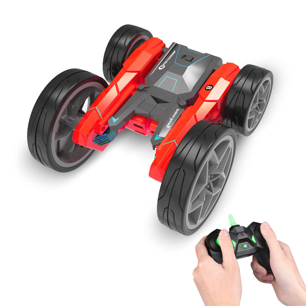 Stunt RC Car 2.4G 4WD Double-Sided Off-Road Truck Toys 360 Rotate Deformation Model Kids Gift