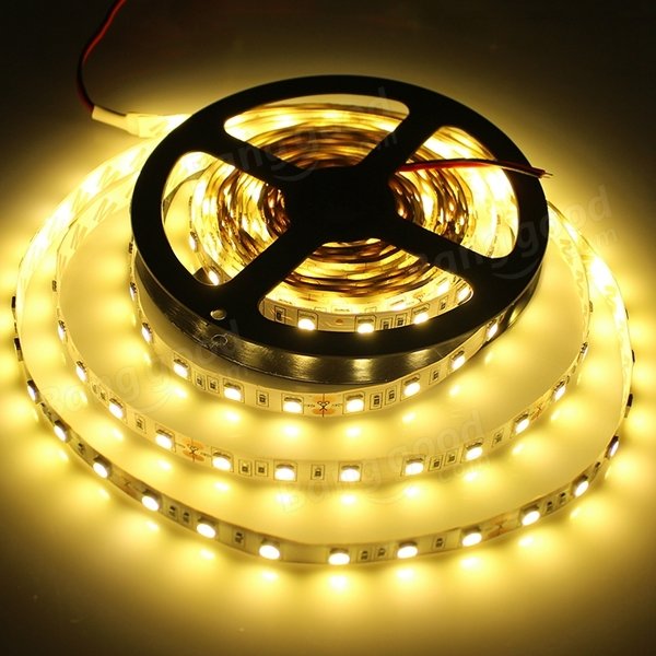 DC5V 5M USB 2835 SMD Pure White Warm White Red Blue Waterproof LED Strip TV Backlight