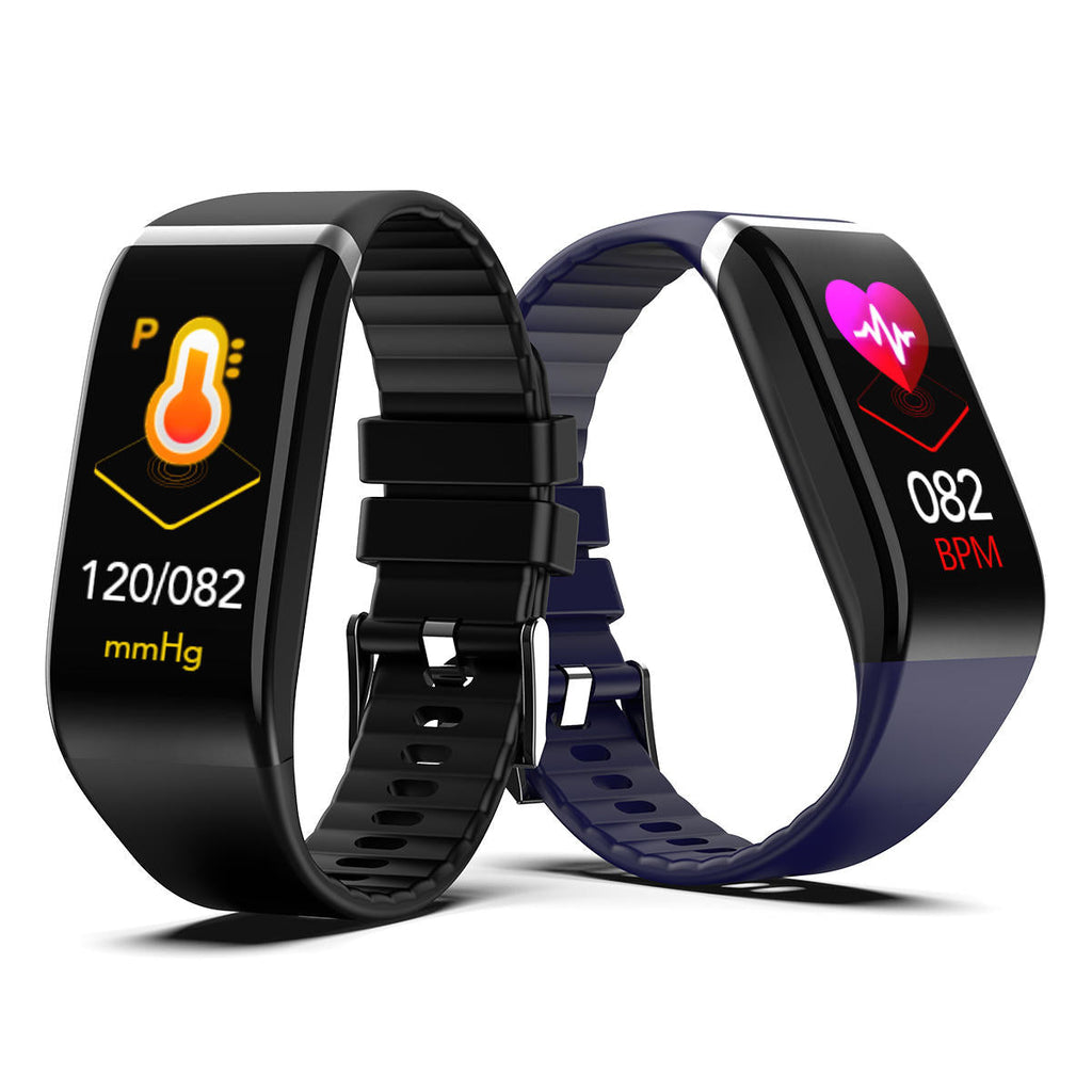 1.14' Big Screen Real-time HR Blood Pressure 3D Dynamic UI 20Days Standby Smart Watch Band