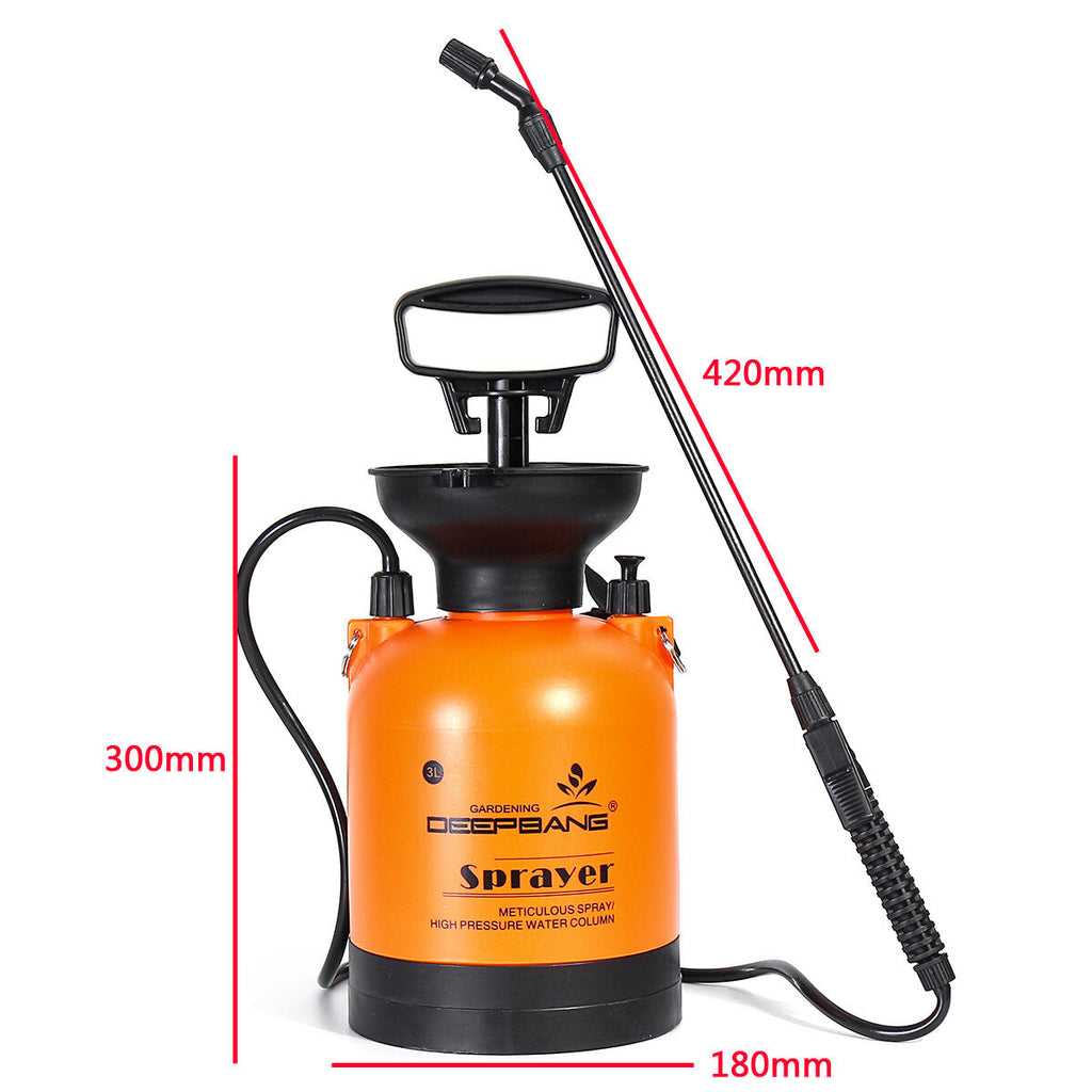 3/5/8L Pressure Sprayer Shoulder-mounted Pump Sprayer Garden Action Pressure Plant Spray Bottle