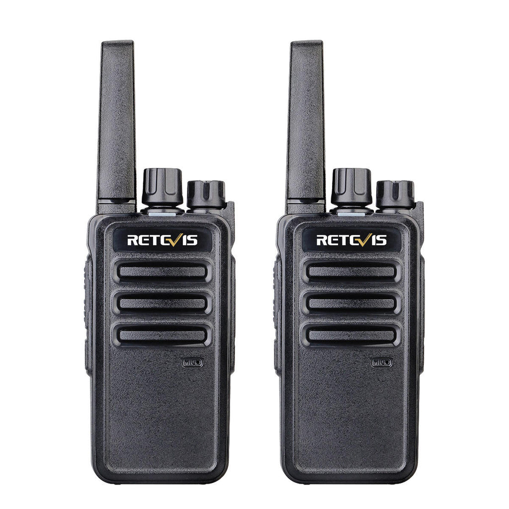 2PCS RT68 16 Channels Frequency 462 MHz Mini Ultra Light Handheld Radio Walkie Talkie Intercom