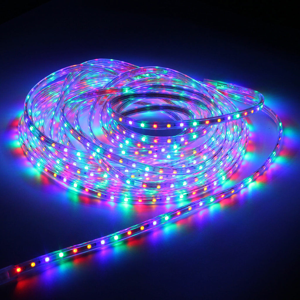 20M 5050 LED SMD Outdoor Waterproof Flexible Tape Rope Strip Light Xmas 220V