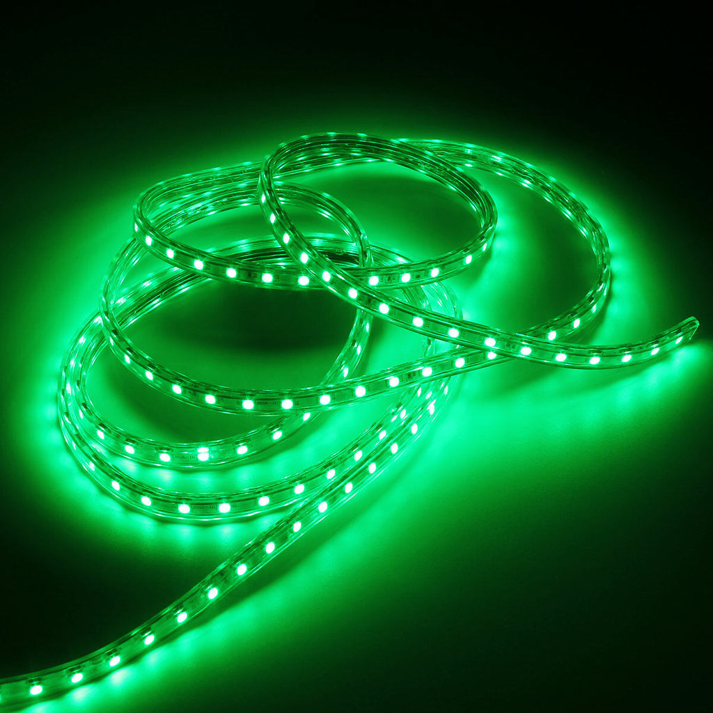 220V 3M 5050 LED SMD Outdoor Waterproof Flexible Tape Rope Strip Light Xmas