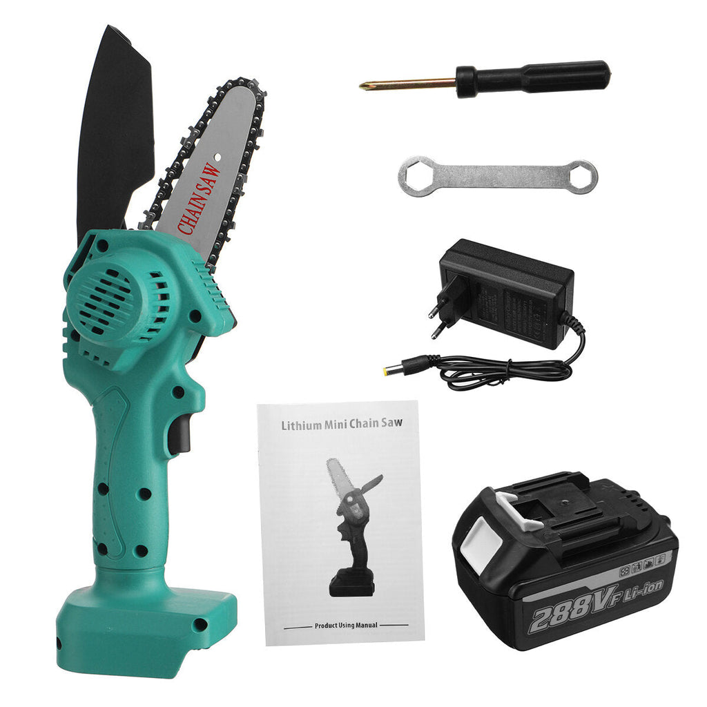 Cordless Electric One-Hand Saw Mini Woodworking Chain Saw