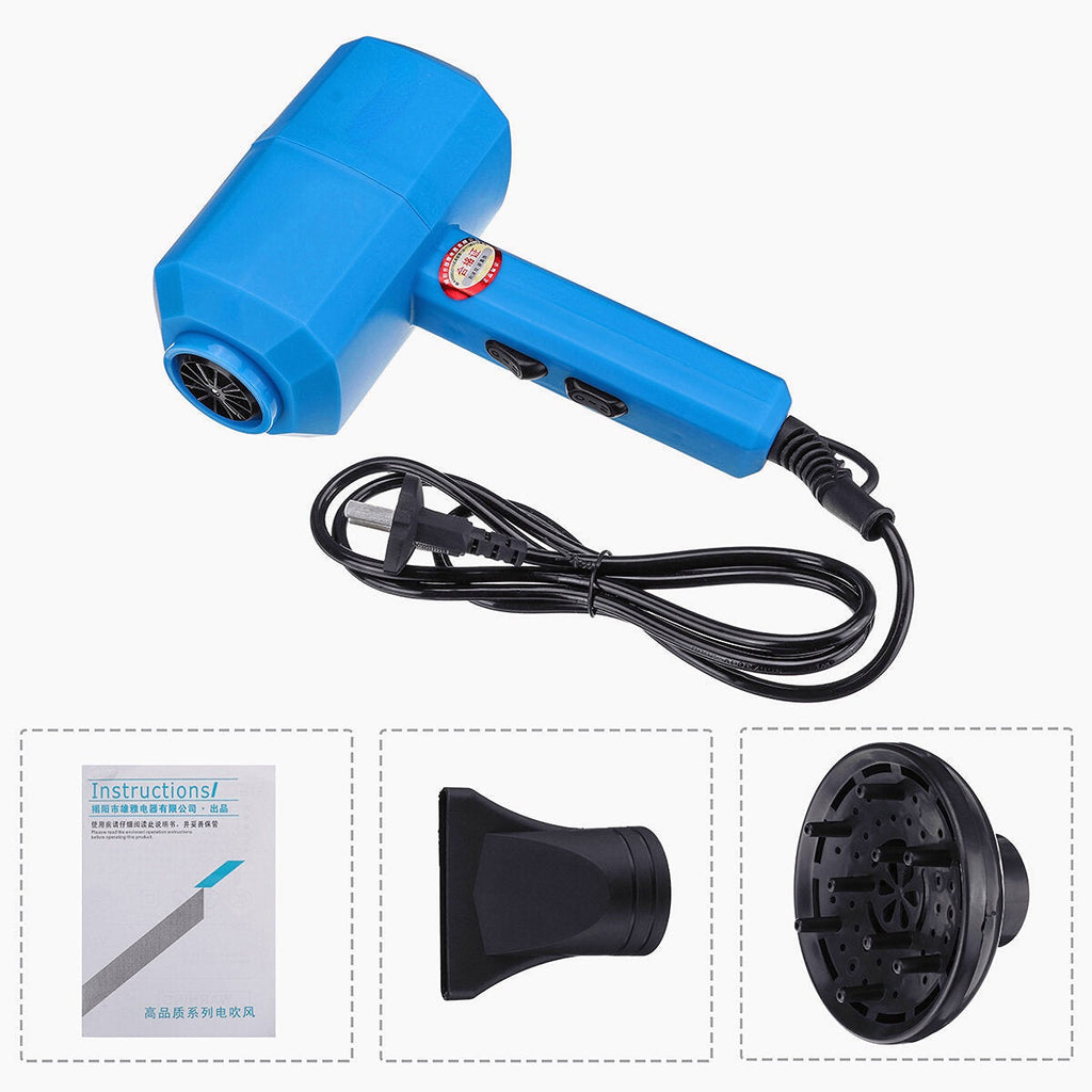 2000w Hair Dryer Household Hair Dryer Negative Ion Hammer Hair Dryer