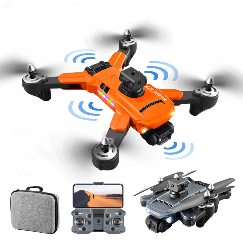 2.4GHz WIFI FPV with 4K ESC Dual Camera 360 Obstacle Avoidance Optical Flow Positioning Foldable RC Drone Quadcopter RTF