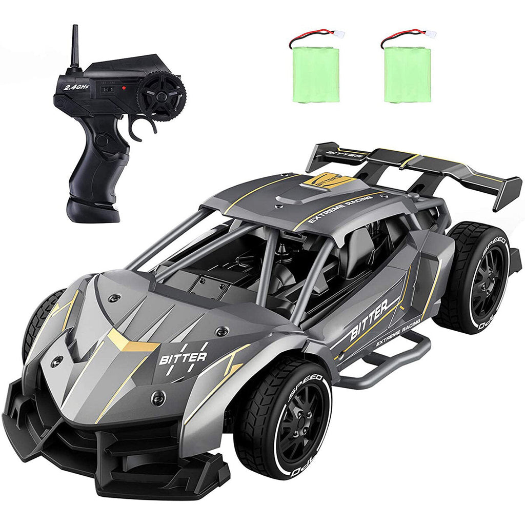 Alloy 1/24 Scale 15 Km/h 40 mins Electric Vehicle RC Drag Cars Super Cars Large Toys