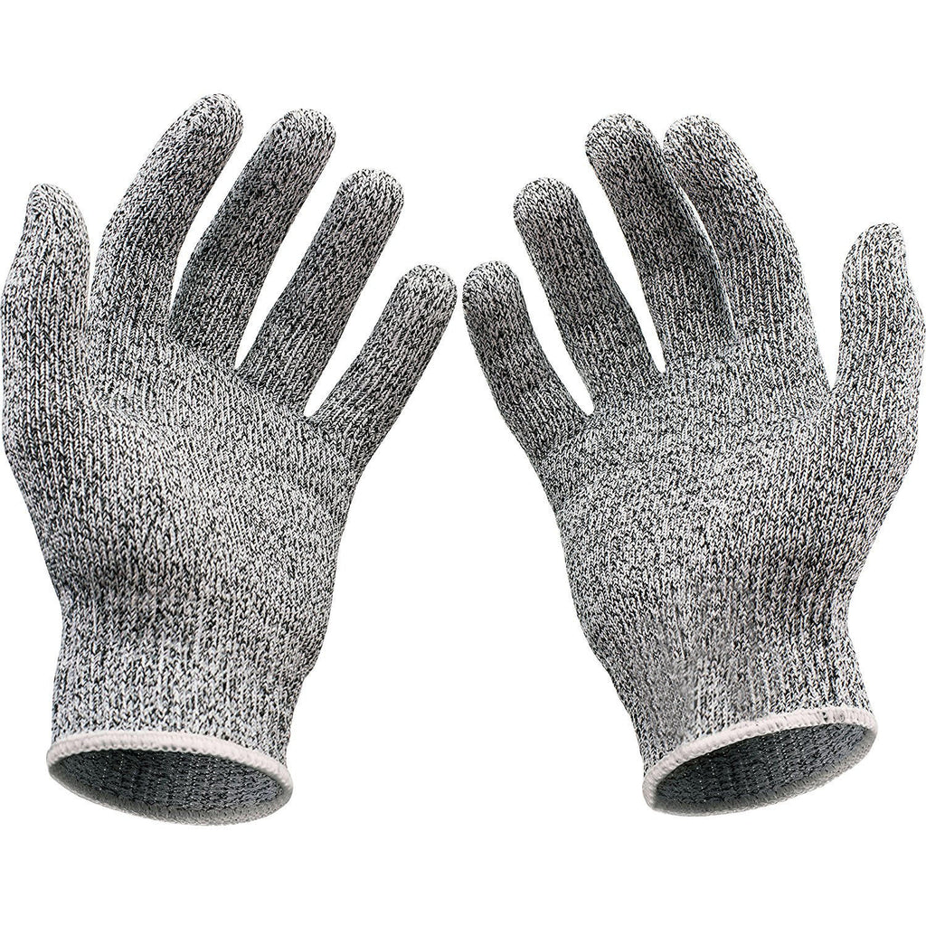 1 Pair HPPE High Performance Level 5 Protection Food Grade Cut Resistant Gloves