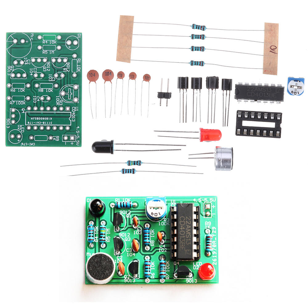 DIY Electronic Kit Electronic Candle Making Kit Ignite Blow Control Simulation Candle Electronic Training DIY Parts