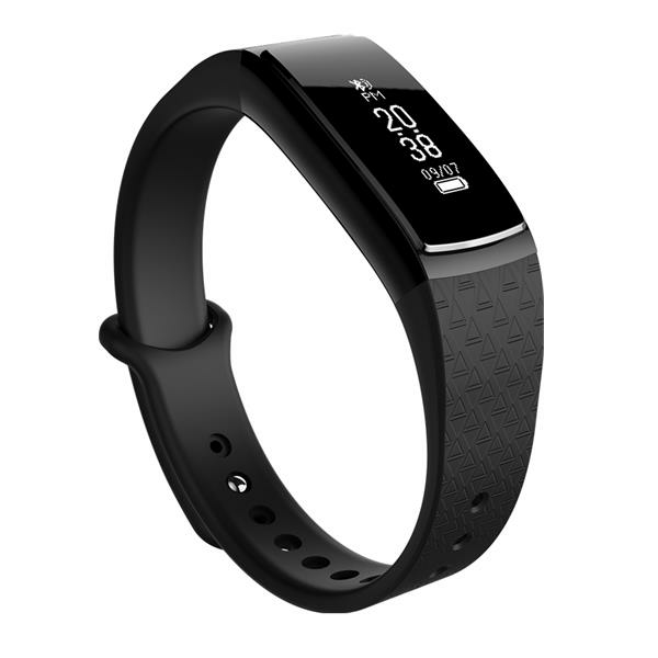 0.86 OLED Heart Rate Blood Pressure Monitor Pedometer Smart Bracelet