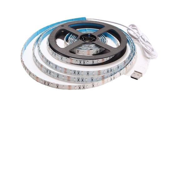 RGB LED Strip with IR Remote & Receiver: Color Changing SMD 5050 Flexible Light Full Kit