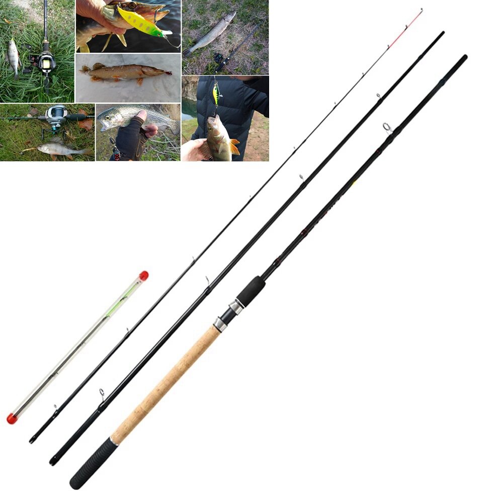 High Quality Cork Handle Feeder Spinning Fishing Rod 3.9M Travel Rod De Pesca Carp Feeder Pole