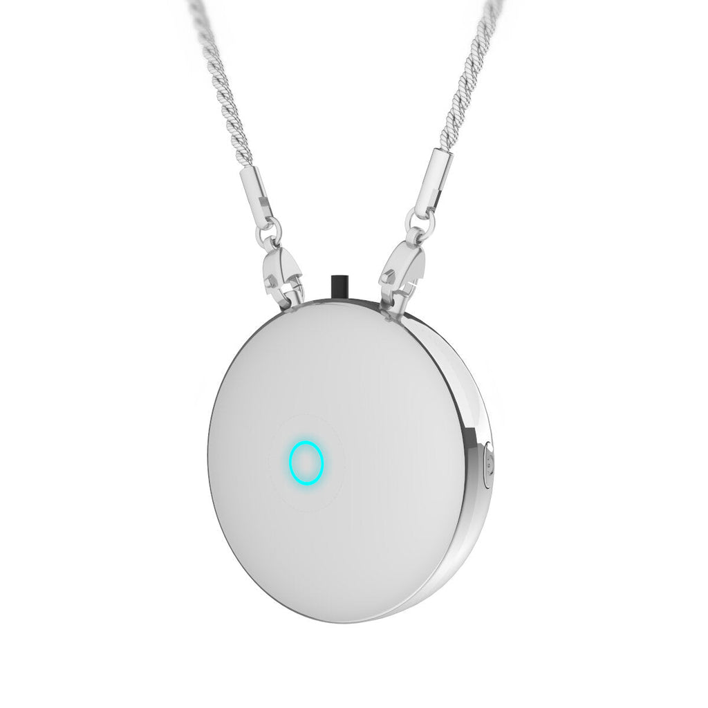 Wearable Air Purifier Necklace Mini Portable USB Air Cleaner Negative Eliminate Haze Bacteria Low Noise Air Freshener