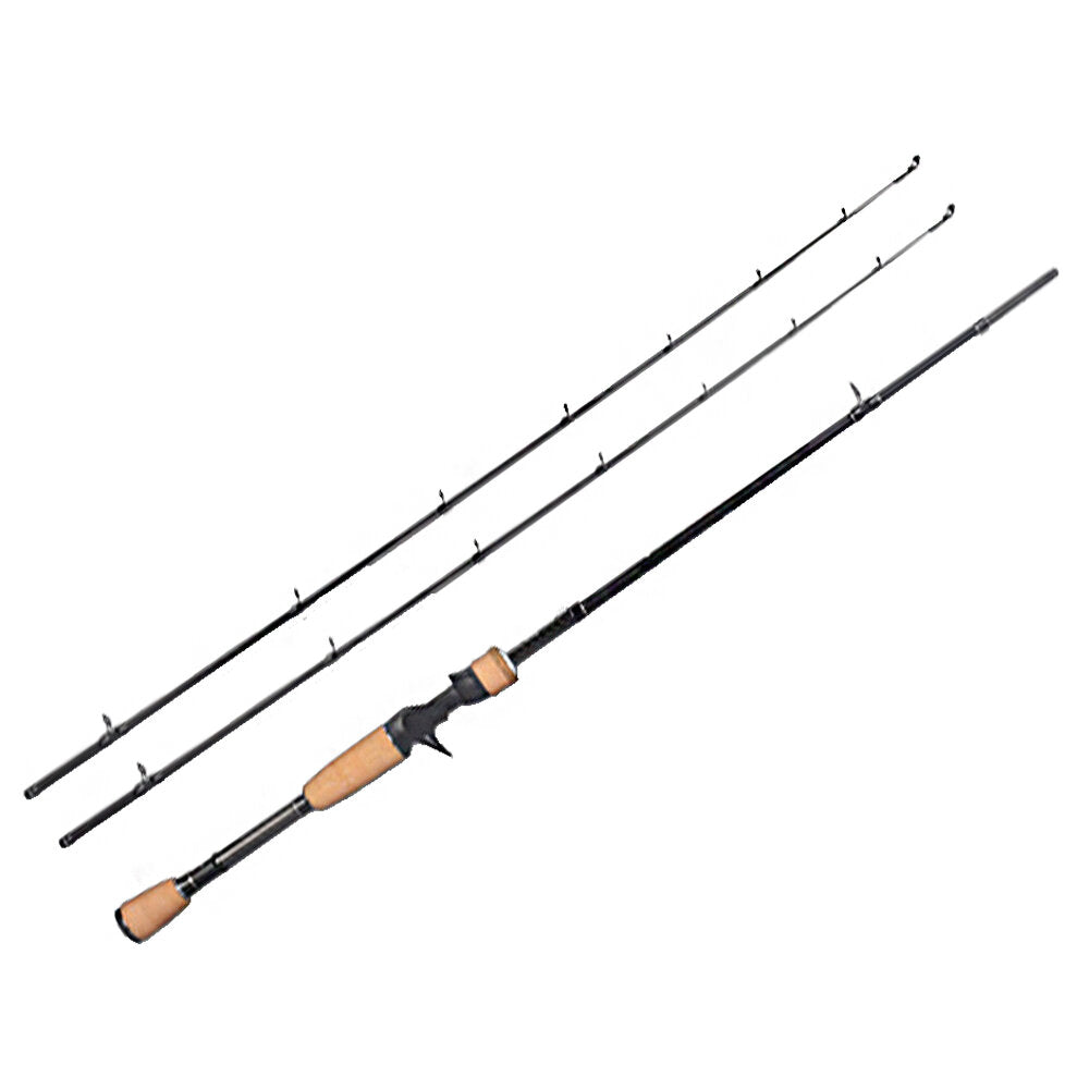 Spinning Casting Fishing Rod 1.98m 2.13m M MH Power Cork Handle Fishing Pole for Bass Trout