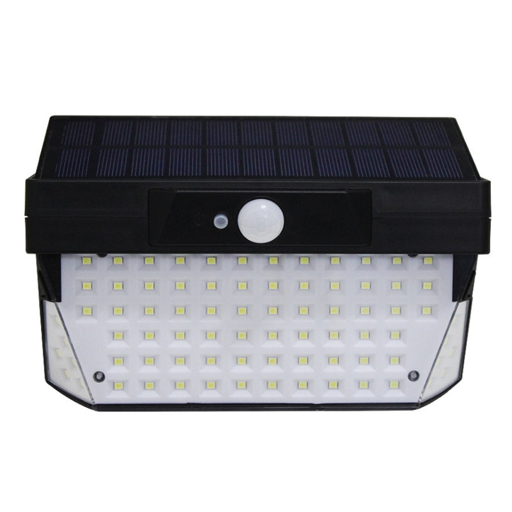 Solar Powered 78 LED PIR Motion Sensor Waterproof Wall Light Outdoor Garden Emergency Security Lamp