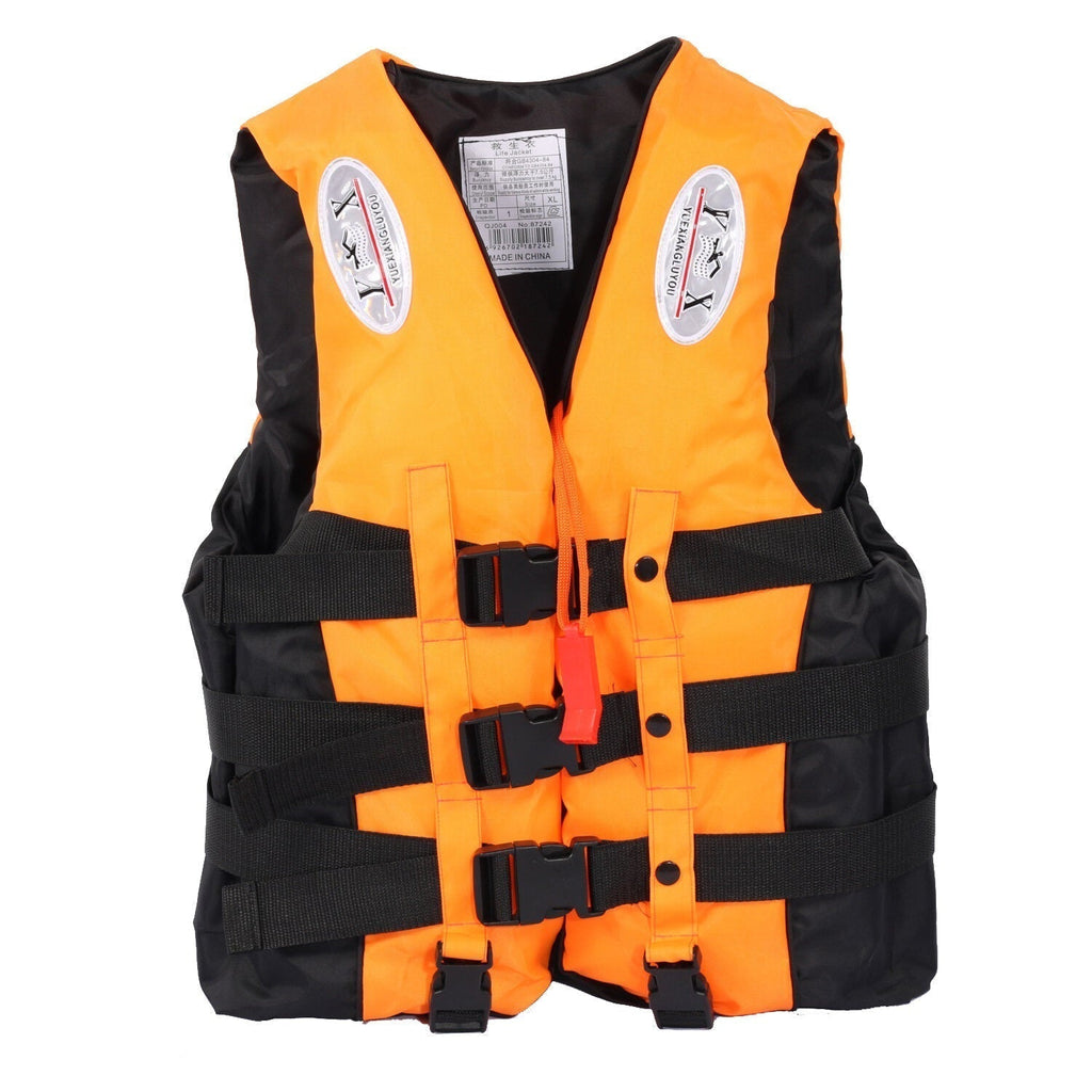 Universal Outdoor Life Jacket Swimming Boating Skiing Driving Vest Survival Suit for Adult Children S -XXXL