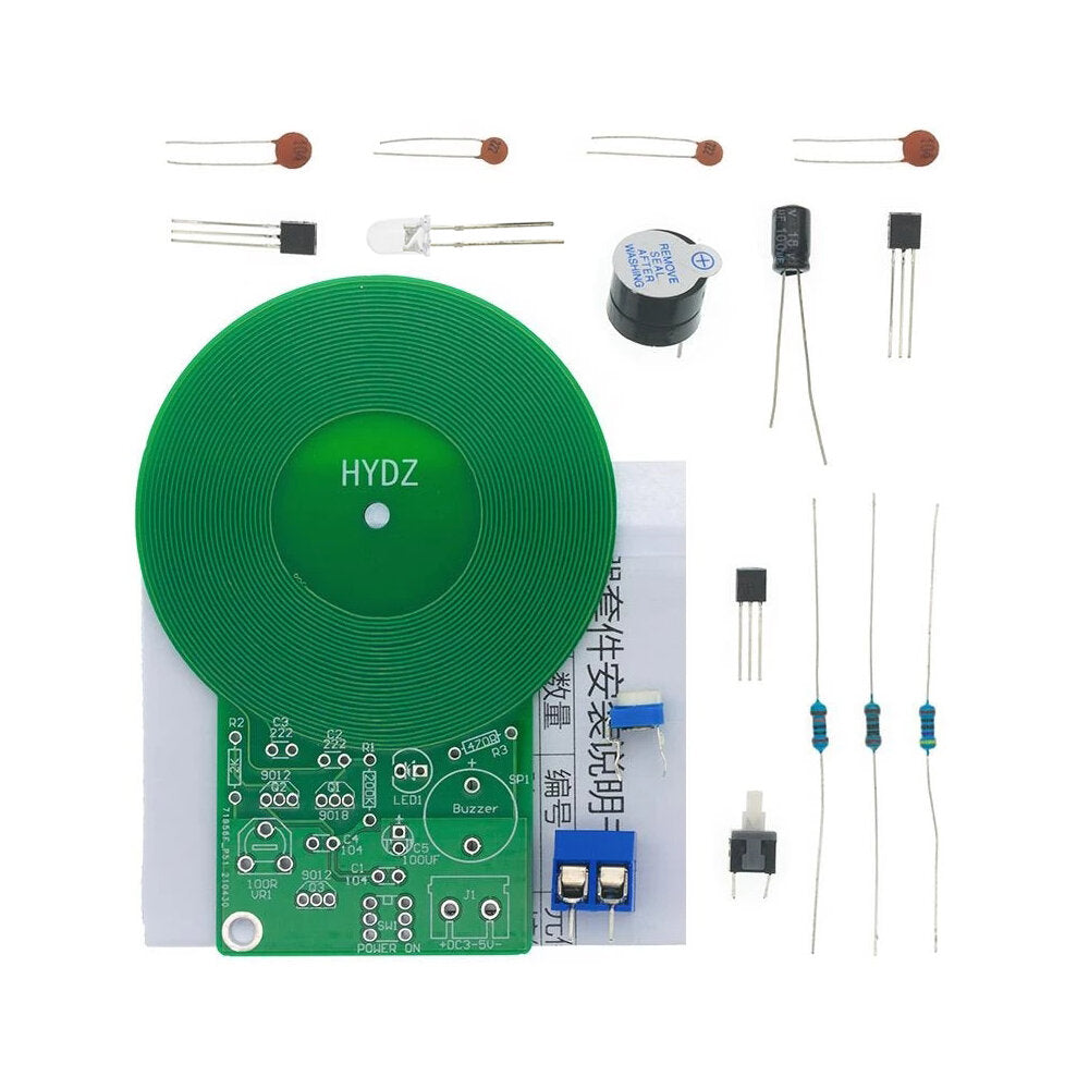 DIY Metal Detect Kit DC 3V-5V 60mm Non-contact Sensor Board Module DIY Electronic Part