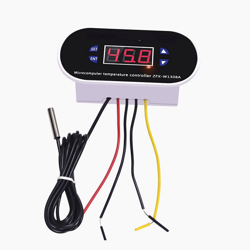 12V 24V 220V Thermostat Digital Temperature Controller Adjustable Temperature Control Switch