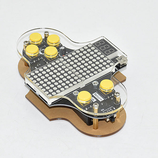 Electronic DIY Game Console Kit Game Soldering Practice Kit