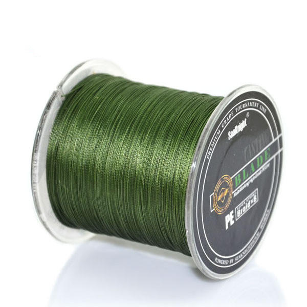 500m Super Strong 8 Weaves 8 Strand PE Braided Fishing Line