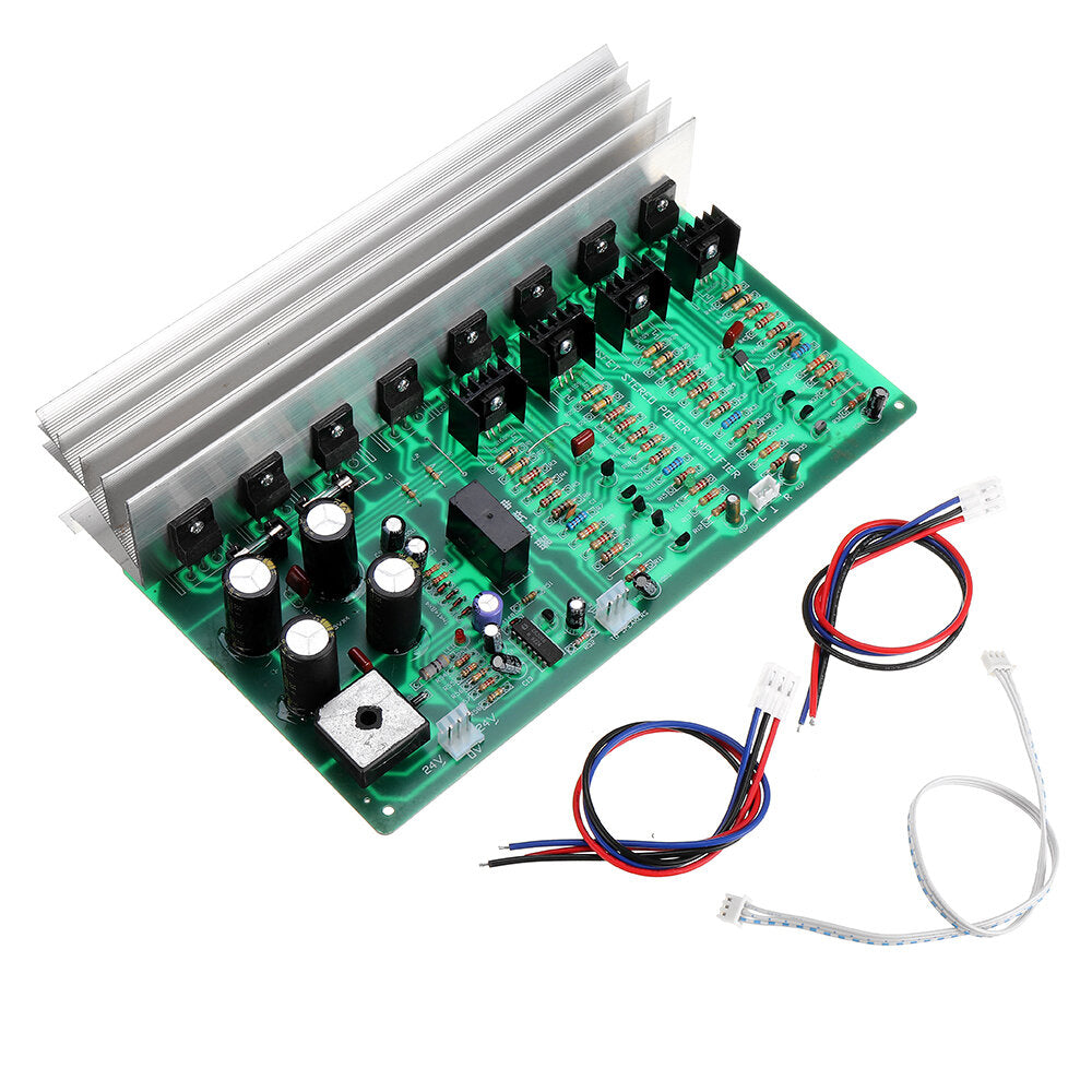 300W High Power Amplifier Board 2.0 Channle V-MOS Field Effect Amplifier DIY Hi-Fi Speaker Audio Amplifier Module Dual 24V-26V