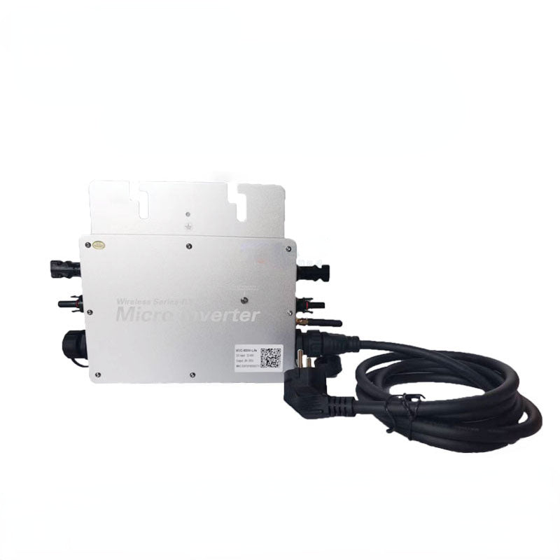 MPPT 800W 700W 600W On grid PV smart Micro Inverter monitoring by mobile Cloud APP for solar system with 5m EU Cable