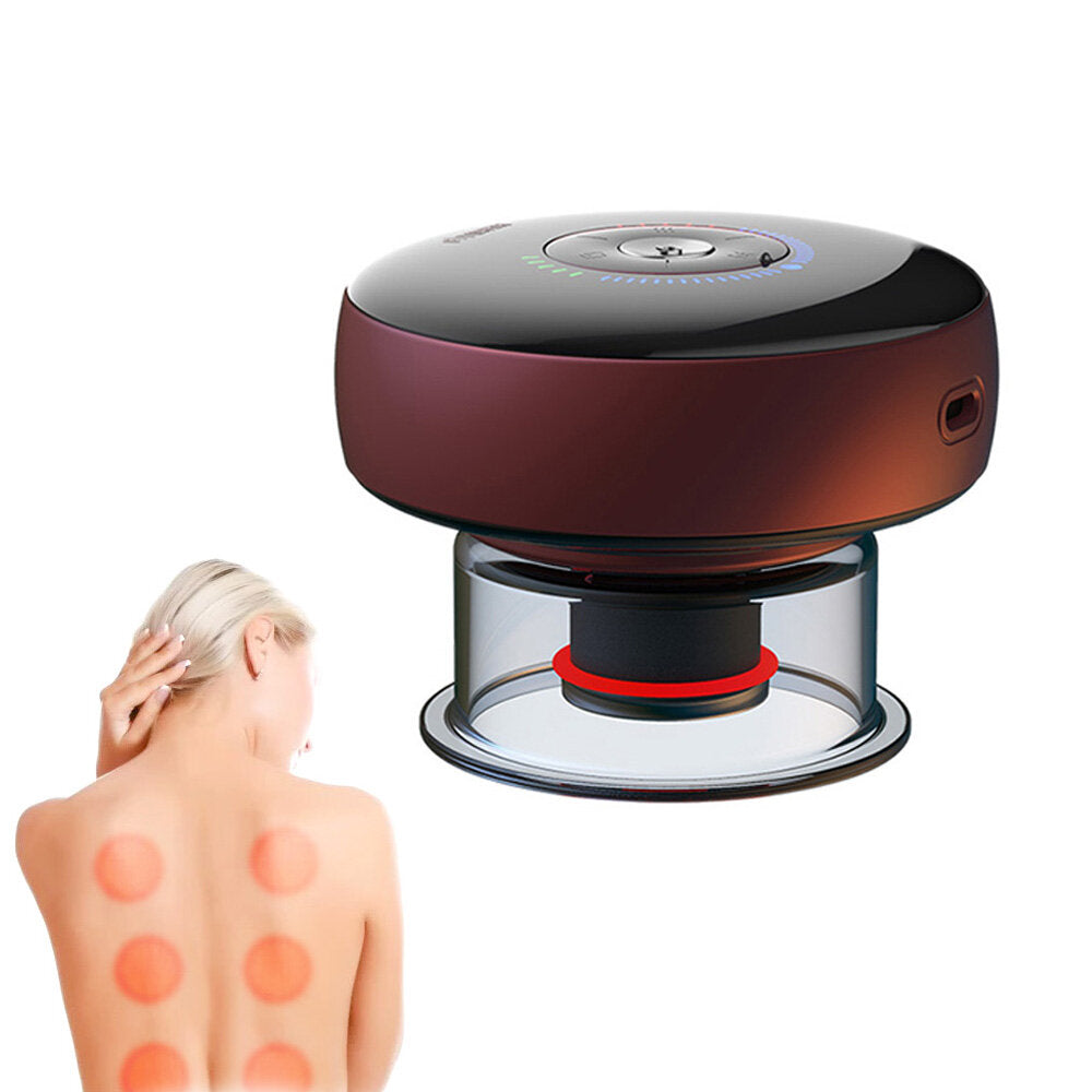 Electric Cupping Therapy Guasha Massager - Cervical - Anti Cellulite - Electromagnetic Wave