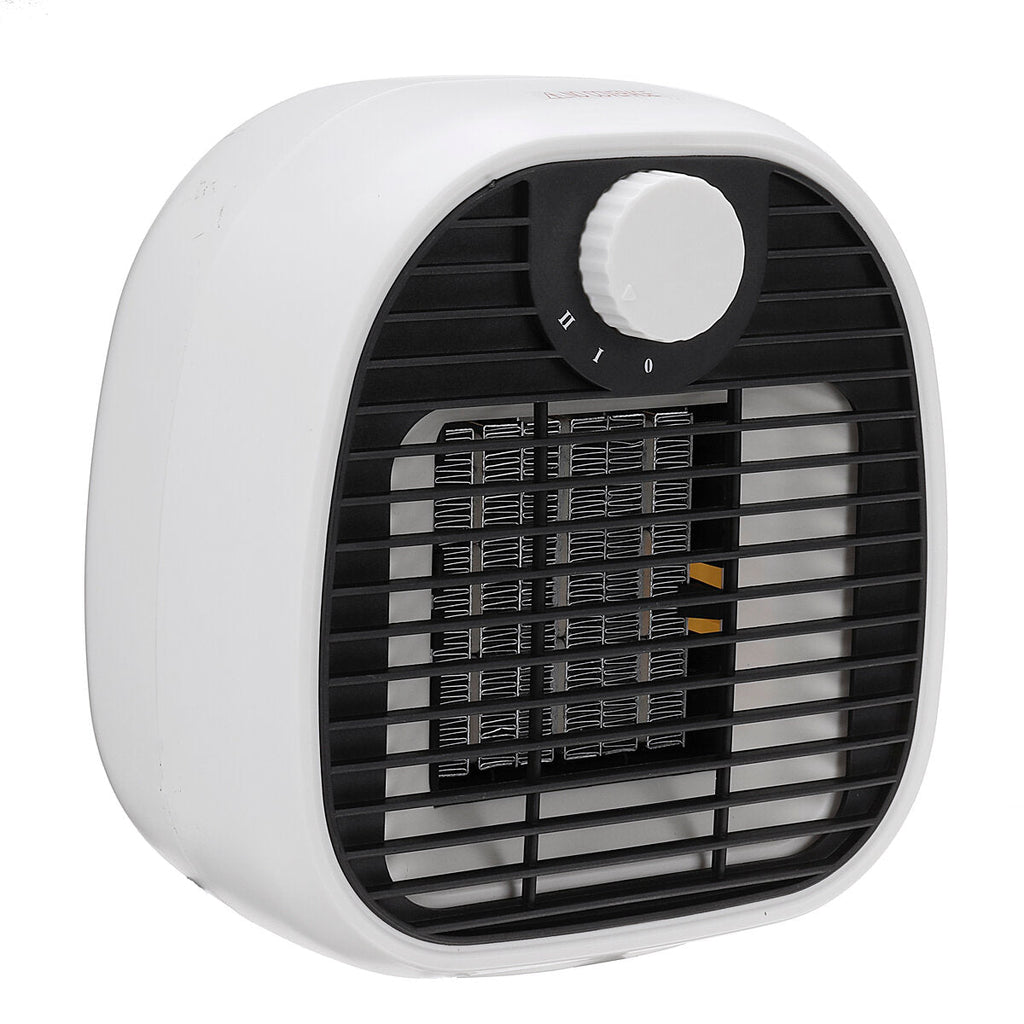 Compact Electric Space Heater - 2 Gear PTC, Low Noise, Home & Office Warmer