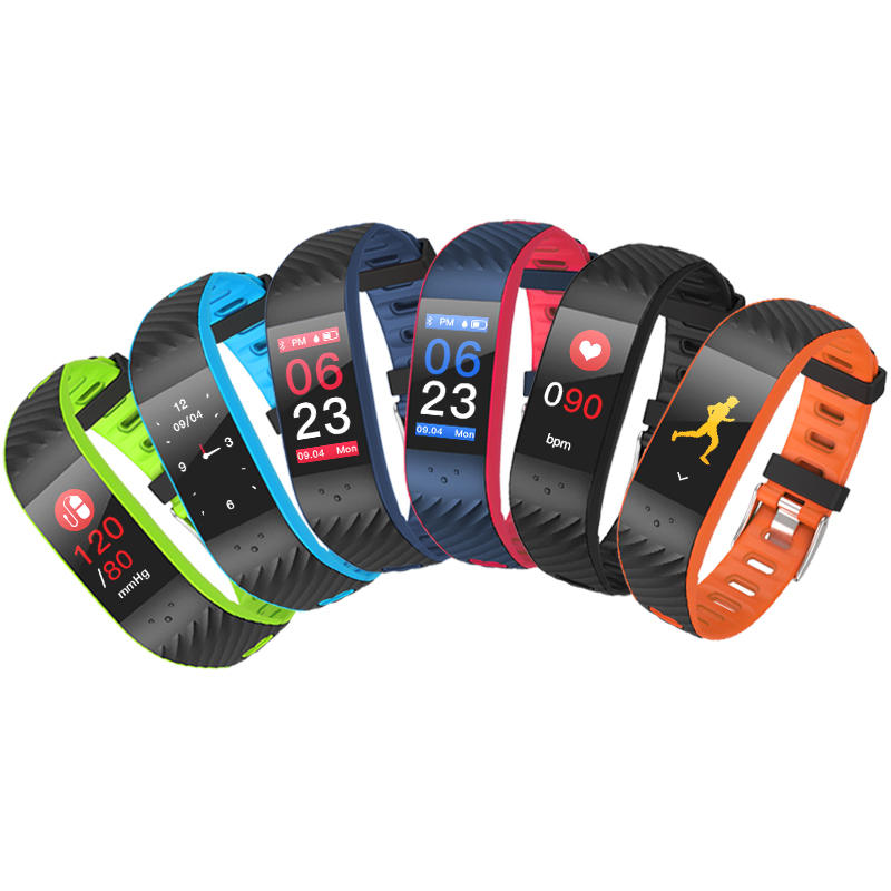 Bluetooth Upgraded Version Heart Rate Blood Pressure Monitor Smartband for Mobile Phone