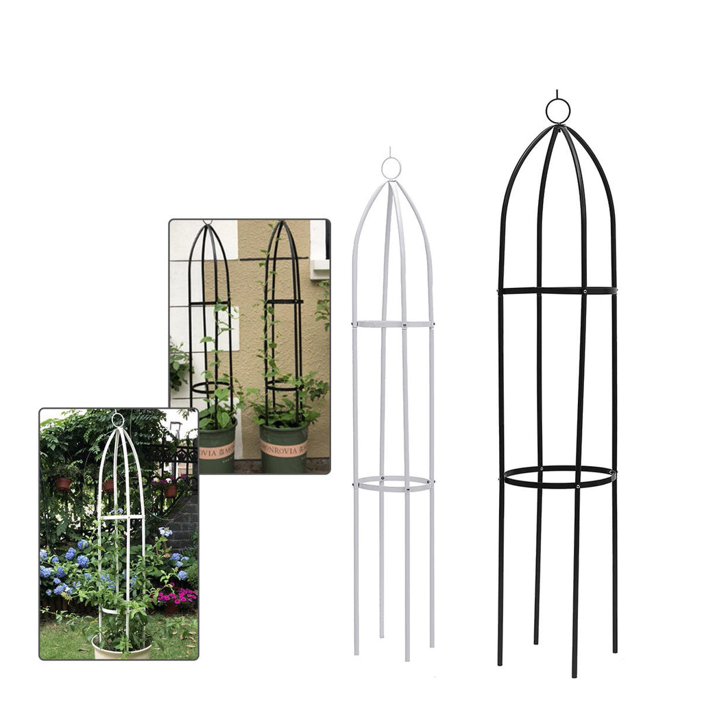 Garden Plant Flower Vine Rack Climbing Planter Trellis Support Metal Frame Bracket Display stand