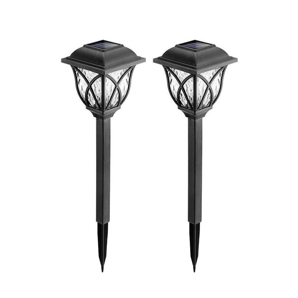 2PCS/6PCS Outdoor LED SolarLight Waterproof Stake Lamp Home Garden Yard Lawn Decor