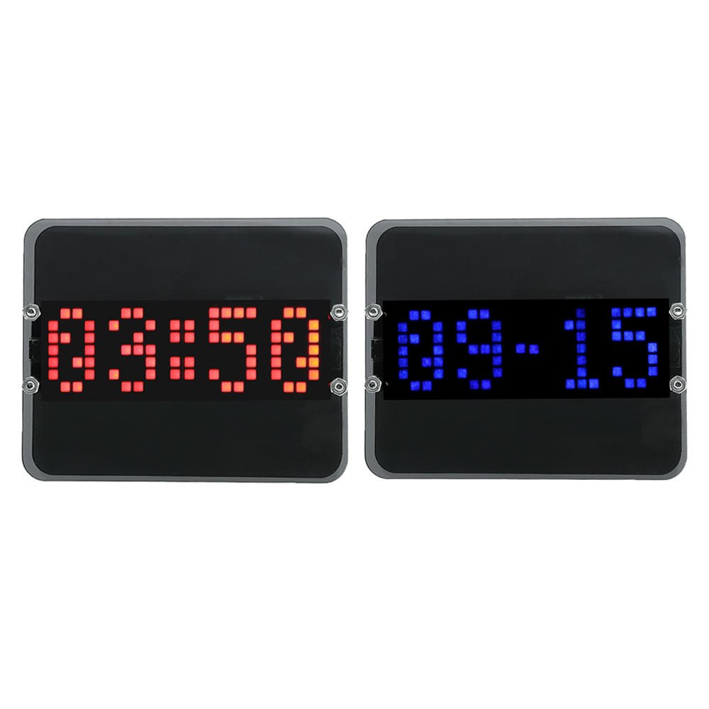 Assembled DIY Creative Gravity Sensor Alarm Clock Programmable Smart Clock