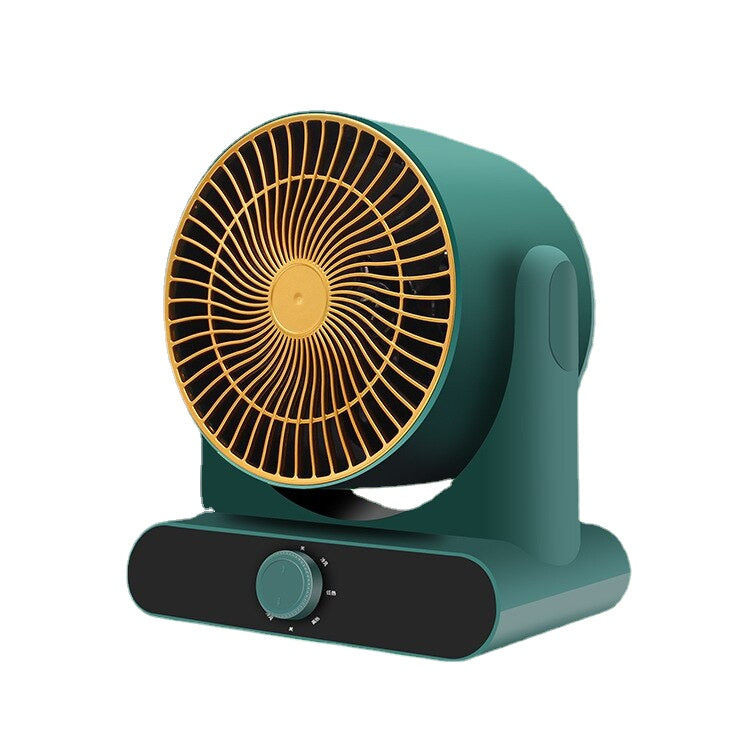 Portable Electric Heater Mini Fan - Silent Fast Heating for Home & Office Spaces