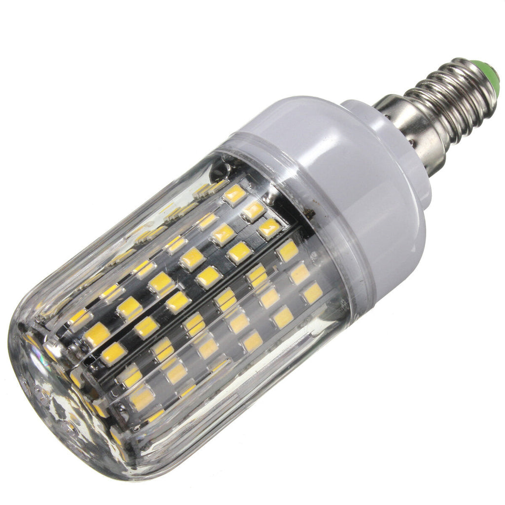 E14 B22 E27 11W LED 2835 SMD Warm White / White Cover Corn Light Lamp Bulb Non-Dimmable AC 220V