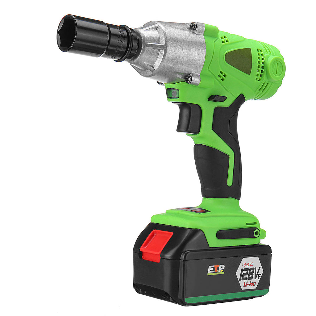 98VF/128VF/168VF/188VF Adjustable Cordless Brushless Electric Impact Wrench Screwdriver Drill LED Light