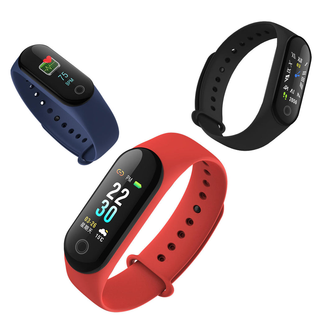 Color Display Anti-lost Design Smart Watch Real Time Blood Pressure Monitor Wristband